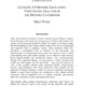 Book Chapter – “Leveling Up Honors Education: Video Game Analysis in the Honors Classroom” in Advancing Honors Education for Today and Tomorrow